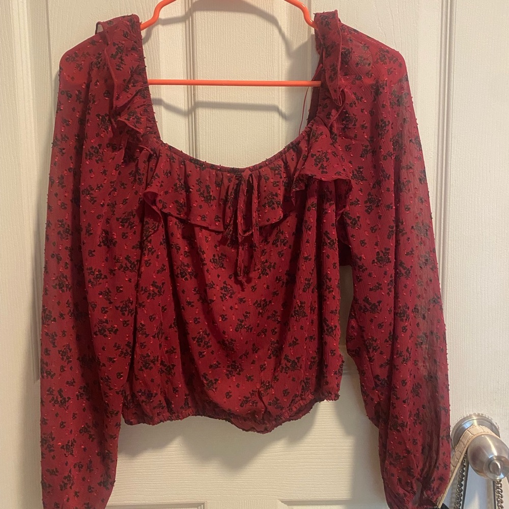 Long sleeve blouse